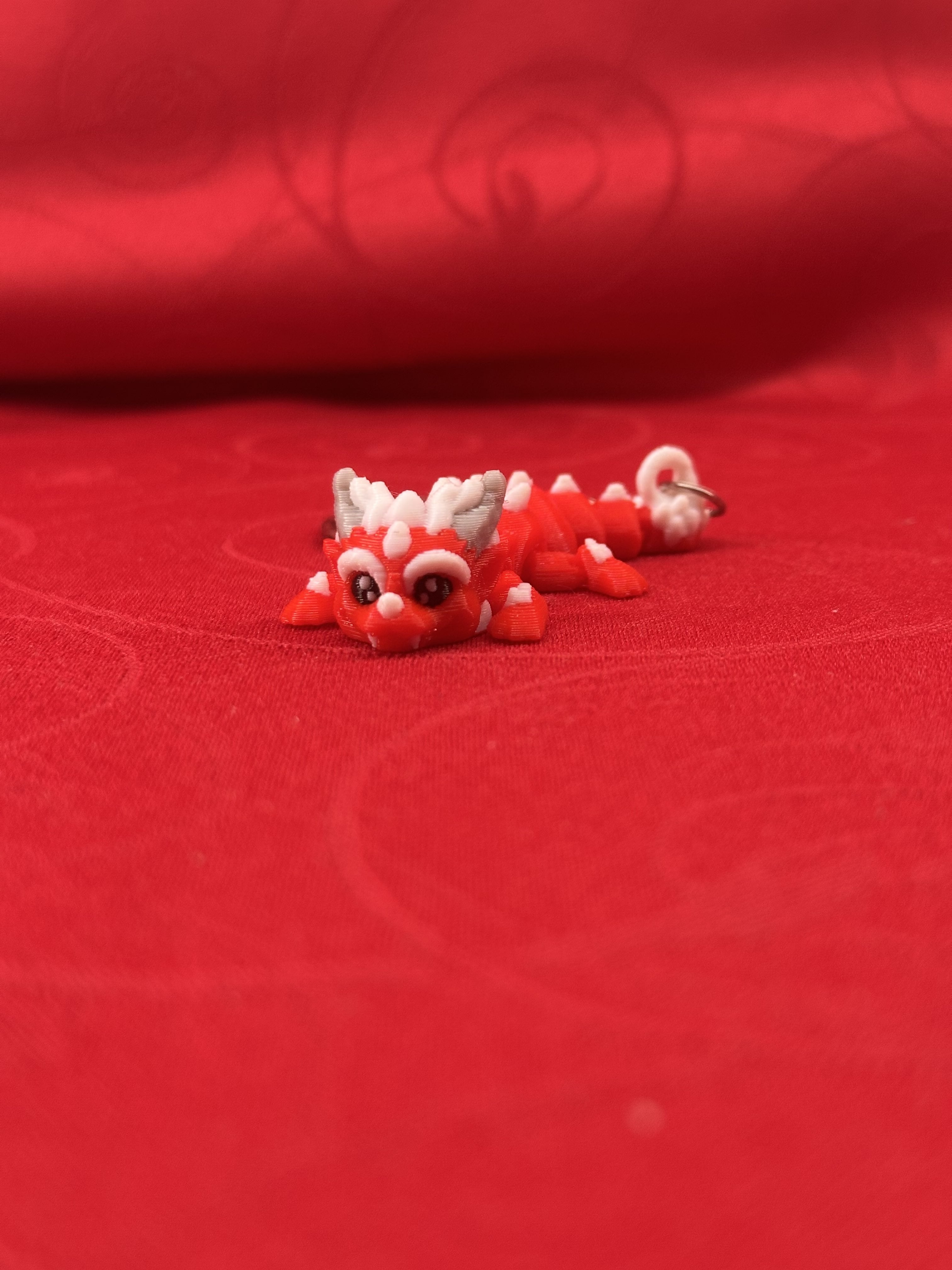 Porte-clés dragons articulés diecastartisanat