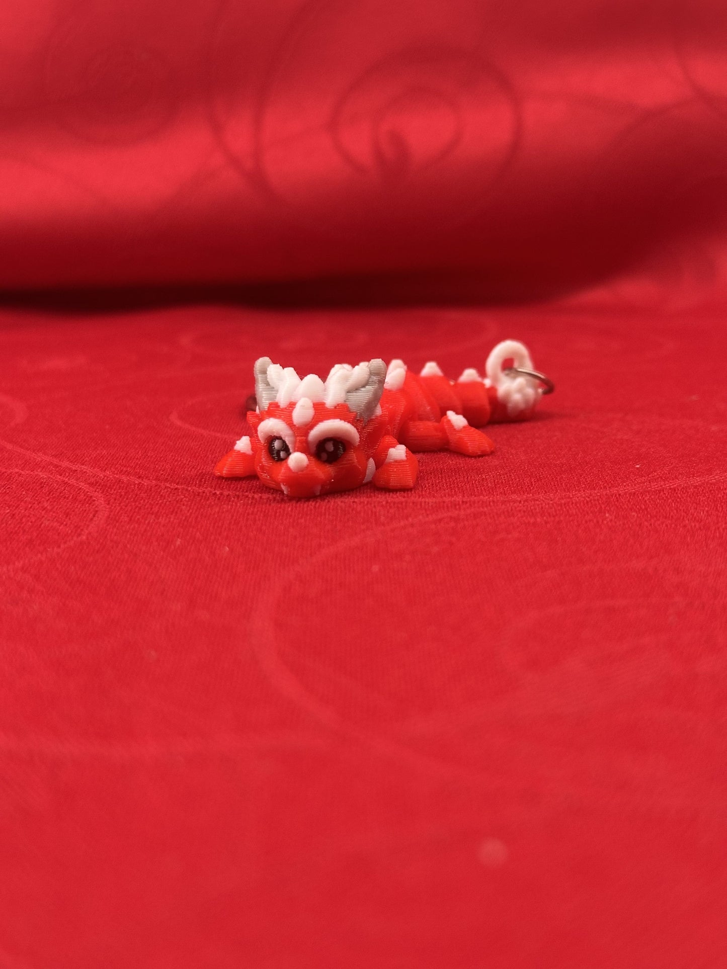 Porte-clés dragons articulés diecastartisanat