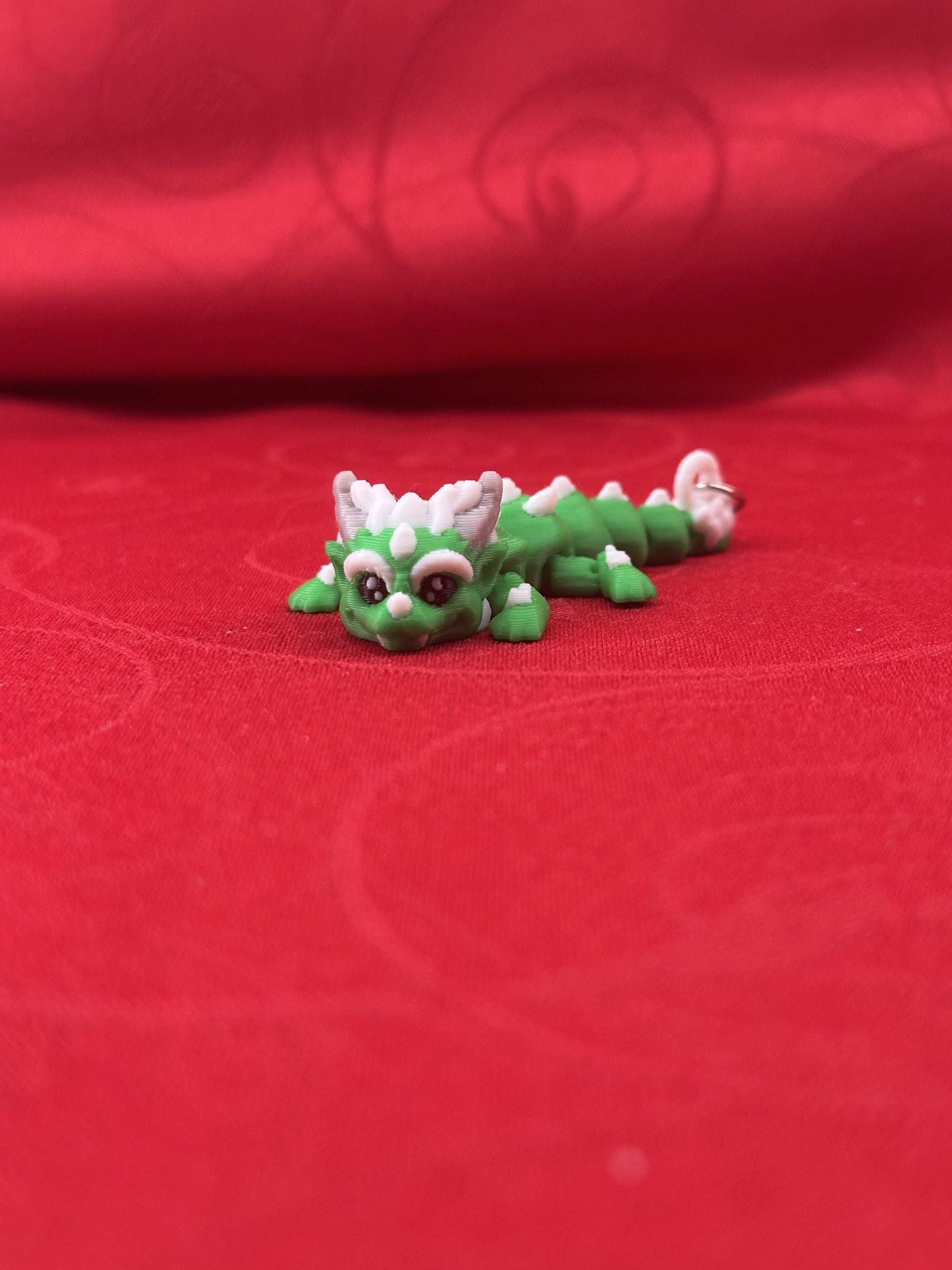 Porte-clés dragons articulés diecastartisanat