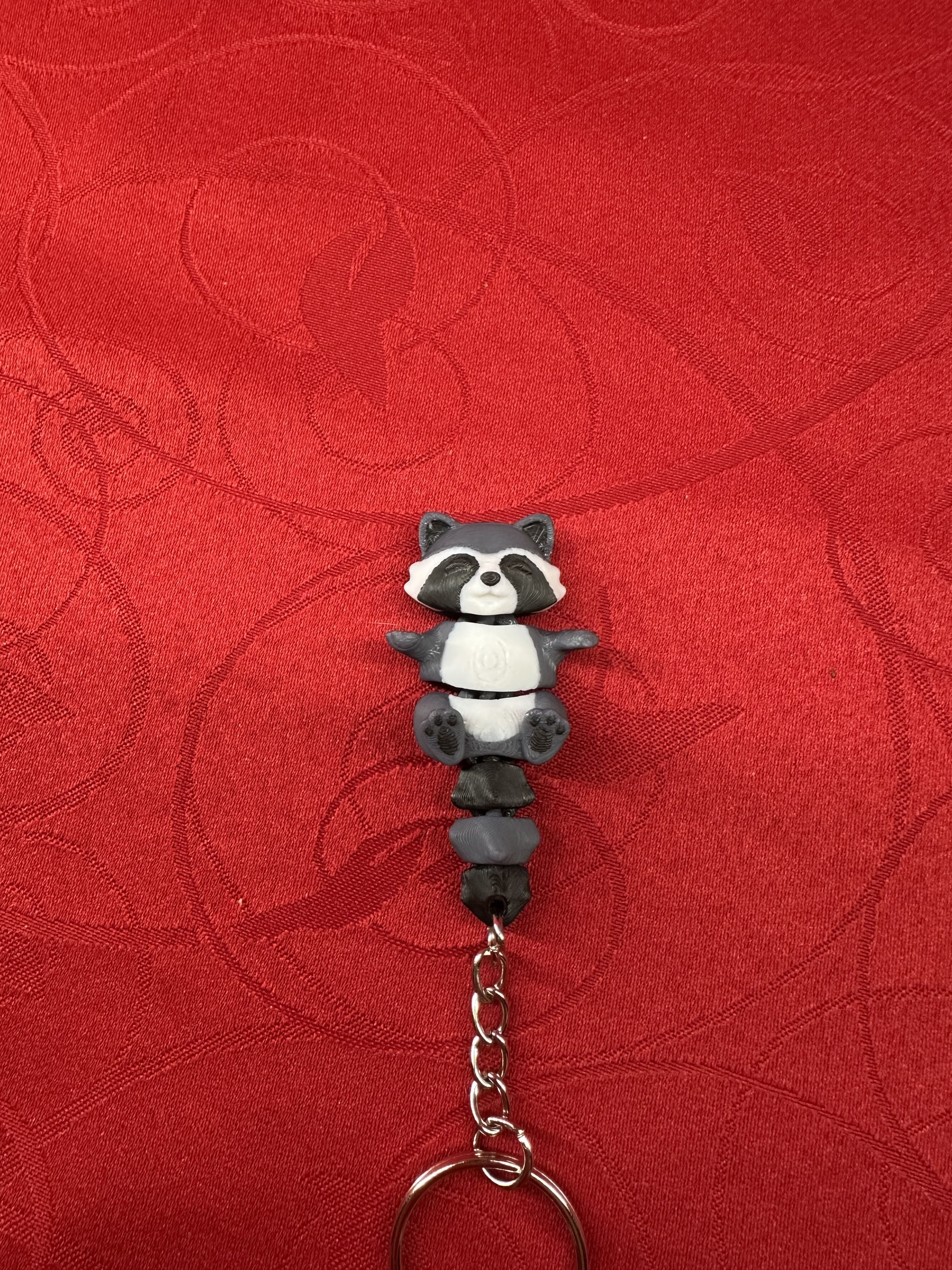 Porte-clé raton laveur diecastartisanat