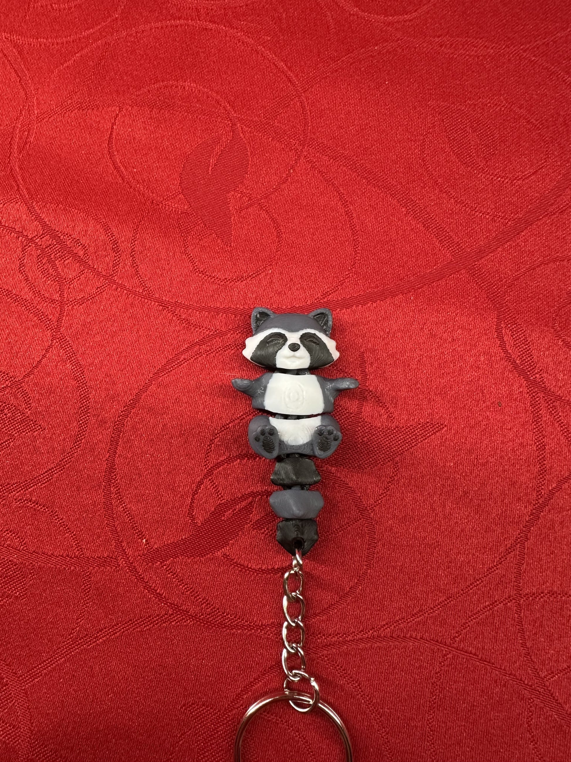 Porte-clé raton laveur diecastartisanat